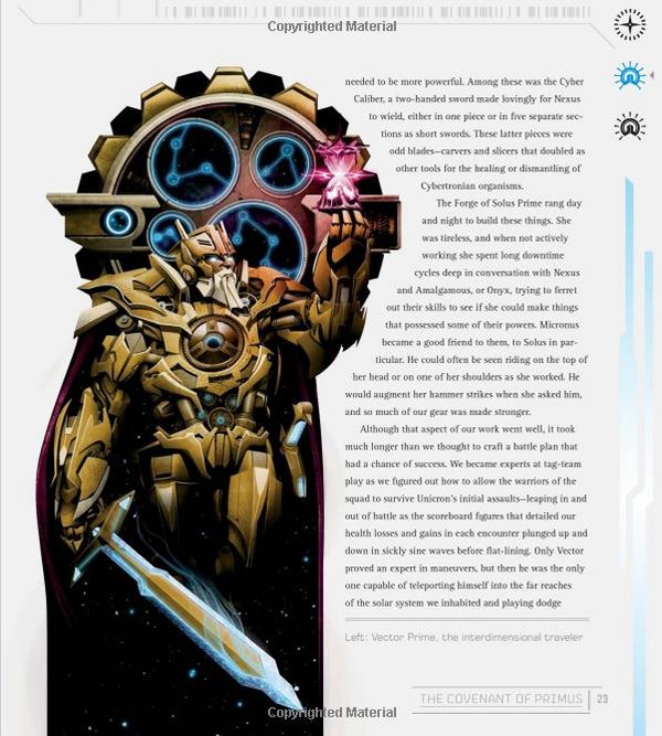 Transformers The Covenant Of Primus Hardcover Mega Preview Of 13 Primes Book Details Image  (27 of 46)